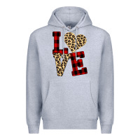 Heather Grey Love Premium Hoodie - Bettercallsaul