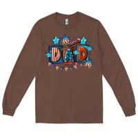 Chestnut American Dad  4th of july Long Sleeve Tee - CowGirlArtShop