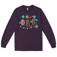 Plum American Dad  4th of july Long Sleeve Tee - CowGirlArtShop