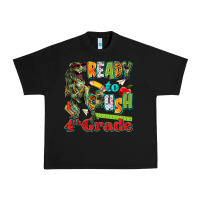 Black ready to crush fourth grade Urban Heavy Tee - texasbilliewilder