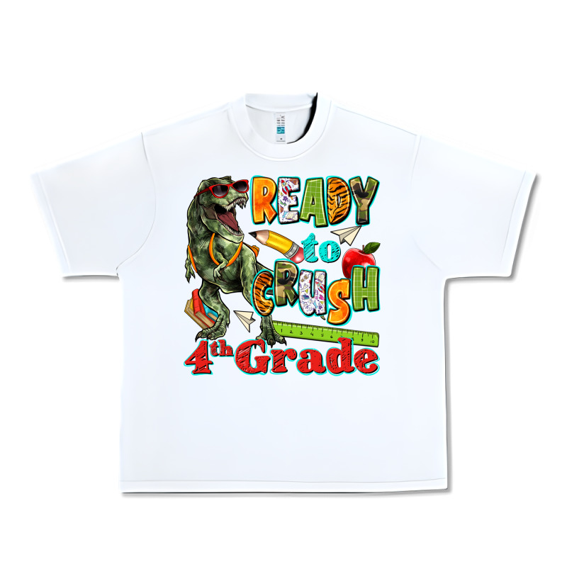 Ready To Crush Fourth Grade Urban Heavy Tee by texasbilliewilder | Teevron