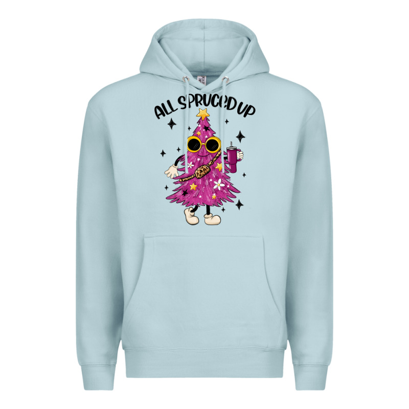 All Spruced Up Premium Hoodie by MaliasSmallBusiness | Teevron