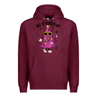 Burgundy all spruced up Premium Hoodie - MaliasSmallBusiness