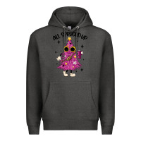 Charcoal Heather all spruced up Premium Hoodie - MaliasSmallBusiness