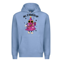 Colony Blue all spruced up Premium Hoodie - MaliasSmallBusiness