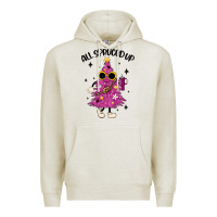 Oatmeal Heather all spruced up Premium Hoodie - MaliasSmallBusiness