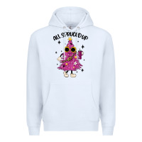 White all spruced up Premium Hoodie - MaliasSmallBusiness