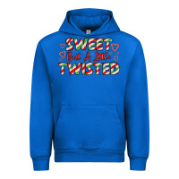 Cobalt sweet but a little twisted Urban Hoodie - LillyAllenDesigns