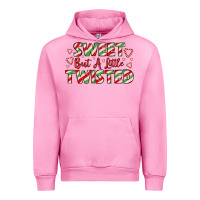 Fuchsia Pink sweet but a little twisted Urban Hoodie - LillyAllenDesigns