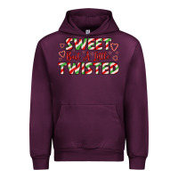 Mauve Wine sweet but a little twisted Urban Hoodie - LillyAllenDesigns