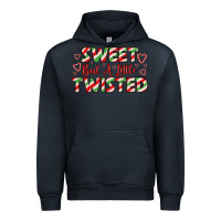 Navy sweet but a little twisted Urban Hoodie - LillyAllenDesigns