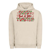 Pigment French Oak sweet but a little twisted Urban Hoodie - LillyAllenDesigns