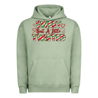 Pigment Oil Green sweet but a little twisted Urban Hoodie - LillyAllenDesigns