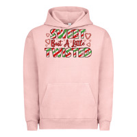 Pigment Salmon sweet but a little twisted Urban Hoodie - LillyAllenDesigns