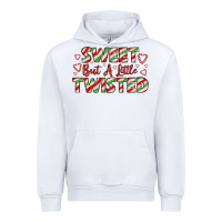 White sweet but a little twisted Urban Hoodie - LillyAllenDesigns