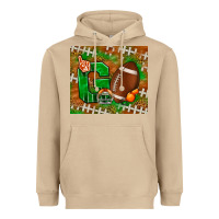 Mushroom go american football leopard Heavyweight Hoodie - NancyCooperArtShop