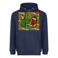 Navy go american football leopard Heavyweight Hoodie - NancyCooperArtShop
