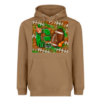 Toasted Coconut go american football leopard Heavyweight Hoodie - NancyCooperArtShop