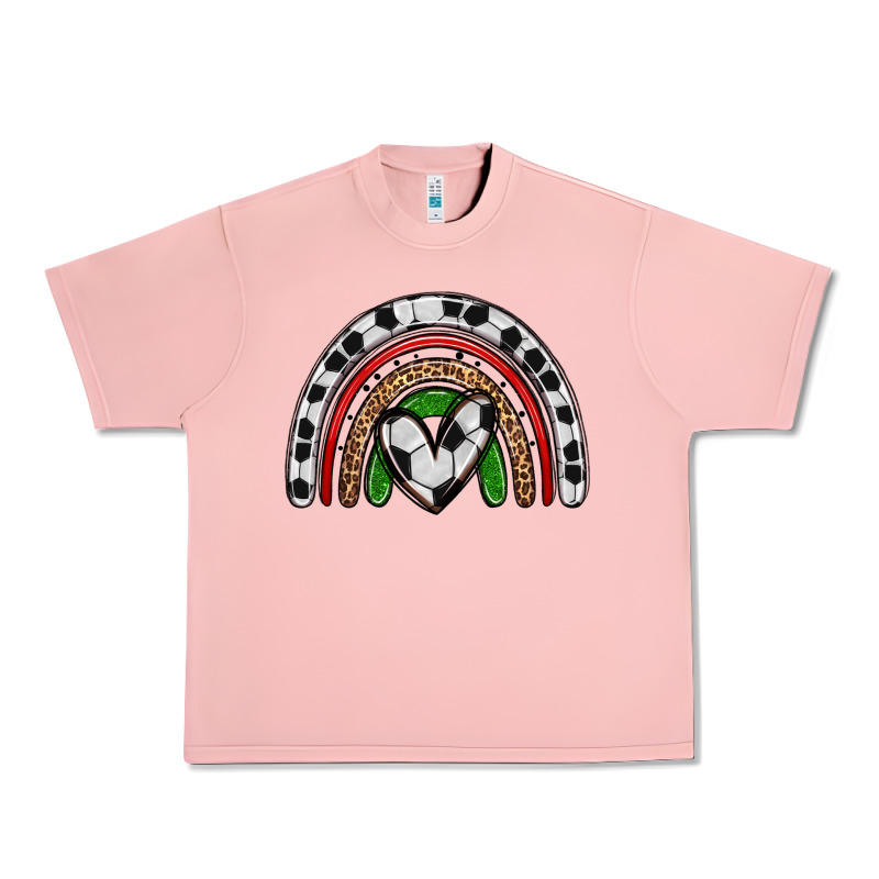 Soccer Rainbow Urban Heavy Tee by Zillion Design Studio | Teevron