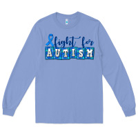 Colony Blue fight for autism Long Sleeve Tee - AdoDesignShop