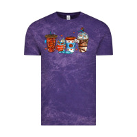 Cloud Purple basketball coffee cups Vintage Tee - texasbilliewilder