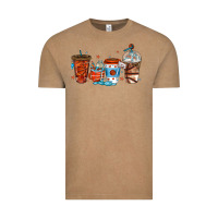 Vintage Coffee basketball coffee cups Vintage Tee - texasbilliewilder