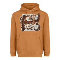 Meerkat hand drawn cowhide cow fur Heavyweight Hoodie - BarkalooDesign