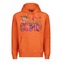 Carrot i am with cupid Premium Hoodie - NancyCooperArtShop