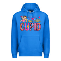 True Royal i am with cupid Premium Hoodie - NancyCooperArtShop