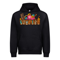 Black cowgirl Urban Hoodie - LillyAllenDesigns