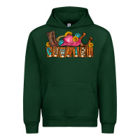 Forest Green cowgirl Urban Hoodie - LillyAllenDesigns