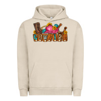 Pigment French Oak cowgirl Urban Hoodie - LillyAllenDesigns