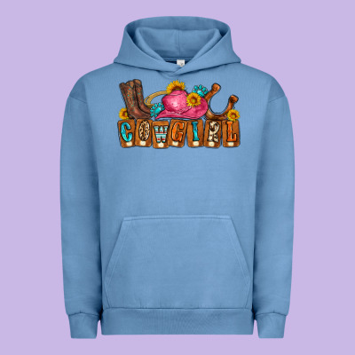 Cowgirl Urban Hoodie Designed By Lillyallendesigns