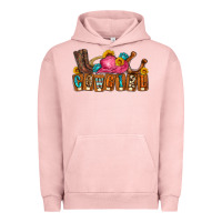 Pigment Salmon cowgirl Urban Hoodie - LillyAllenDesigns
