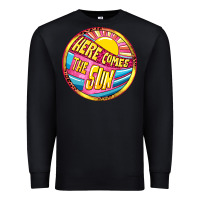 Black Here comes the sun Premium Sweatshirt - NancyCooperArtShop