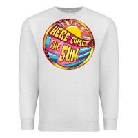 Oatmeal Heather Here comes the sun Premium Sweatshirt - NancyCooperArtShop