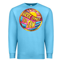 Ocean Blue Here comes the sun Premium Sweatshirt - NancyCooperArtShop