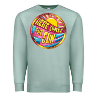 Seafoam Here comes the sun Premium Sweatshirt - NancyCooperArtShop