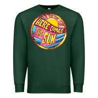 Sports Green Here comes the sun Premium Sweatshirt - NancyCooperArtShop