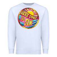 White Here comes the sun Premium Sweatshirt - NancyCooperArtShop