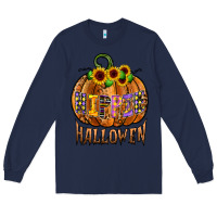 Navy hippie halloween Long Sleeve Tee - CowhideDigitalArt