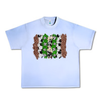Grape Ice soccer brushstroke Urban Heavy Tee - Zillion Design Studio