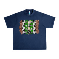 Navy soccer brushstroke Urban Heavy Tee - Zillion Design Studio