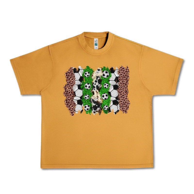 Soccer Brushstroke Urban Heavy Tee by Zillion Design Studio | Teevron