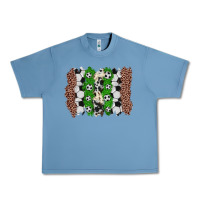 Pebble Blue soccer brushstroke Urban Heavy Tee - Zillion Design Studio