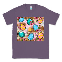 Lavender Easter eggs cowhide leopard tumbler Easter Day Classic Tee - Neo Western