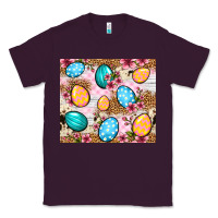 Plum Easter eggs cowhide leopard tumbler Easter Day Classic Tee - Neo Western