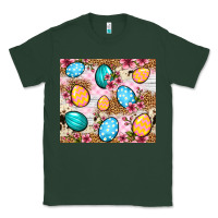 Sports Green Easter eggs cowhide leopard tumbler Easter Day Classic Tee - Neo Western