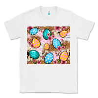 White Easter eggs cowhide leopard tumbler Easter Day Classic Tee - Neo Western