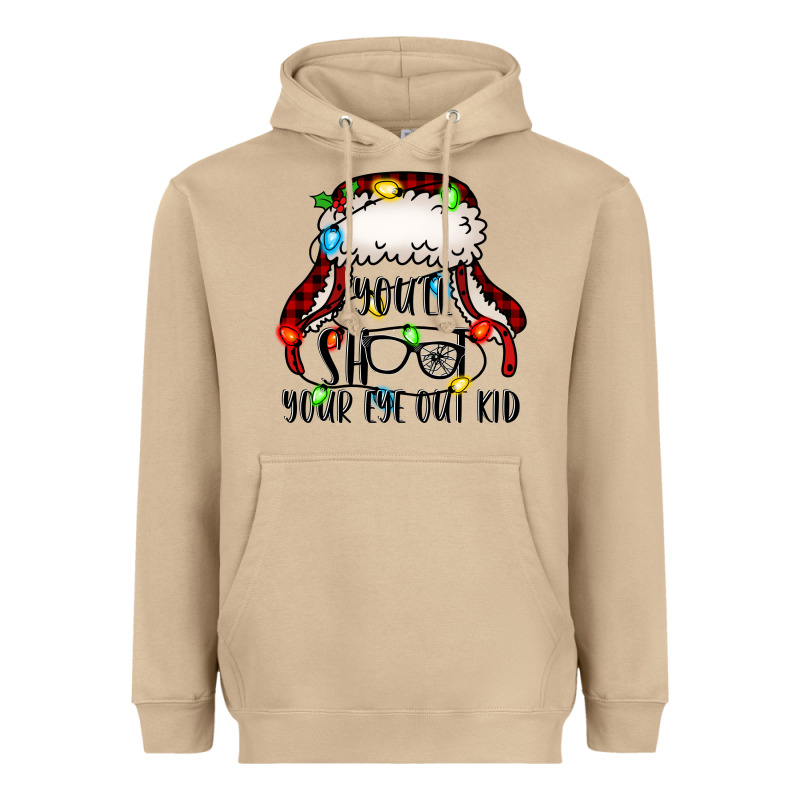 You'll Shoot Your Eye Out Kid Christmas Story Heavyweight Hoodie by Jasminsmagicworld | Teevron